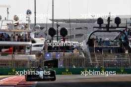 George Russell (GBR) Mercedes AMG F1 W14. 24.11.2023. Formula 1 World Championship, Rd 23, Abu Dhabi Grand Prix, Yas Marina Circuit, Abu Dhabi, Practice Day.