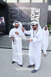 Mohammed Bin Sulayem (UAE) FIA President (Left). 24.11.2023. Formula 1 World Championship, Rd 23, Abu Dhabi Grand Prix, Yas Marina Circuit, Abu Dhabi, Practice Day.