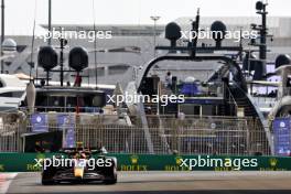 Isack Hadjar (FRA) Red Bull Racing RB19 Test Driver. 24.11.2023. Formula 1 World Championship, Rd 23, Abu Dhabi Grand Prix, Yas Marina Circuit, Abu Dhabi, Practice Day.