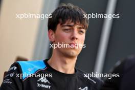 Olli Caldwell (GBR) Alpine Academy Driver. 23.11.2023. Formula 1 World Championship, Rd 23, Abu Dhabi Grand Prix, Yas Marina Circuit, Abu Dhabi, Preparation Day.