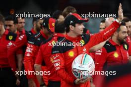 Charles Leclerc (MON) Ferrari at a team photograph. 23.11.2023. Formula 1 World Championship, Rd 23, Abu Dhabi Grand Prix, Yas Marina Circuit, Abu Dhabi, Preparation Day.