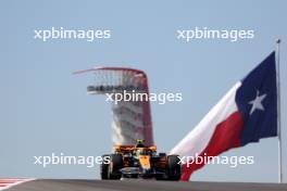 Lando Norris (GBR) McLaren MCL60. 20.10.2023. Formula 1 World Championship, Rd 19, United States Grand Prix, Austin, Texas, USA, Qualifying Day