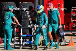 Fernando Alonso (ESP) Aston Martin F1 Team. 20.10.2023. Formula 1 World Championship, Rd 19, United States Grand Prix, Austin, Texas, USA, Qualifying Day