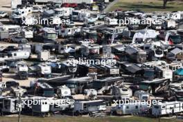 Circuit atmosphere - Caravans and motorhomes of fans. 20.10.2023. Formula 1 World Championship, Rd 19, United States Grand Prix, Austin, Texas, USA, Qualifying Day
