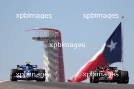 (L to R): Pierre Gasly (FRA) Alpine F1 Team A523 and Carlos Sainz Jr (ESP) Ferrari SF-23. 20.10.2023. Formula 1 World Championship, Rd 19, United States Grand Prix, Austin, Texas, USA, Qualifying Day