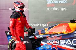 Carlos Sainz Jr (ESP) Ferrari in Sprint parc ferme. 21.10.2023. Formula 1 World Championship, Rd 19, United States Grand Prix, Austin, Texas, USA, Sprint Day.