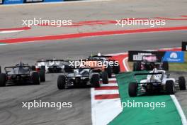 The start of the race. 21.10.2023. F1 Academy, Rd 7, Race 2, United States Grand Prix, Austin, Texas, USA, Sprint Day.
