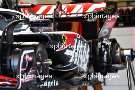 Haas VF-23 sidepod. detail. 19.10.2023. Formula 1 World Championship, Rd 19, United States Grand Prix, Austin, Texas, USA, Preparation Day.