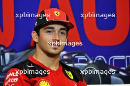 Charles Leclerc (MON) Ferrari in the FIA Press Conference. 19.10.2023. Formula 1 World Championship, Rd 19, United States Grand Prix, Austin, Texas, USA, Preparation Day.