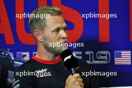 Kevin Magnussen (DEN) Haas F1 Team in the FIA Press Conference. 19.10.2023. Formula 1 World Championship, Rd 19, United States Grand Prix, Austin, Texas, USA, Preparation Day.