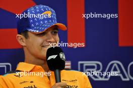 Lando Norris (GBR) McLaren in the FIA Press Conference. 19.10.2023. Formula 1 World Championship, Rd 19, United States Grand Prix, Austin, Texas, USA, Preparation Day.