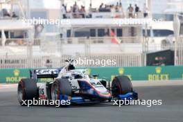 Kush Maini (IND) Campos Racing. 24.11.2023. Formula 2 Championship, Rd 14, Yas Marina Circuit, Abu Dhabi, UAE, Friday.