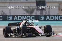 Theo Pourchaire (FRA) ART Grand Prix. 24.11.2023. Formula 2 Championship, Rd 14, Yas Marina Circuit, Abu Dhabi, UAE, Friday.