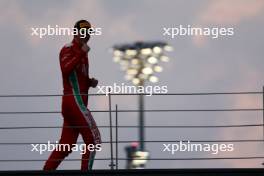 Race winner Frederik Vesti (DEN) Prema Racing celebrates on the podium. 25.11.2023. Formula 2 Championship, Rd 14, Yas Marina Circuit, Abu Dhabi, UAE, Sprint Race, Saturday.
