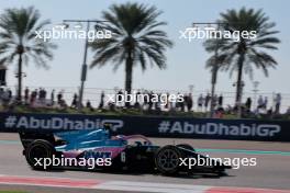 Victor Martins (FRA) ART Grand Prix. 26.11.2023. Formula 2 Championship, Rd 14, Yas Marina Circuit, Abu Dhabi, UAE, Feature Race, Sunday.