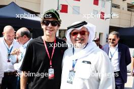 (L to R): Valentino Rossi (ITA) with Crown Prince Shaikh Salman bin Isa Hamad Al Khalifa (BRN). 04.11.2023. FIA World Endurance Championship, Round 7, Eight Hours of Bahrain, Sakhir, Bahrain, Saturday.