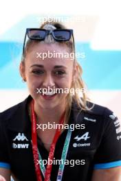 Megan Sampson, Alpine F1 Team. 21.03.2024. Formula 1 World Championship, Rd 3, Australian Grand Prix, Albert Park, Melbourne, Australia, Preparation Day.