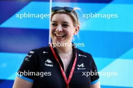 Hannah Bevan (GBR) Alpine F1 Team Trackside Activations Senior Manager. 21.03.2024. Formula 1 World Championship, Rd 3, Australian Grand Prix, Albert Park, Melbourne, Australia, Preparation Day.