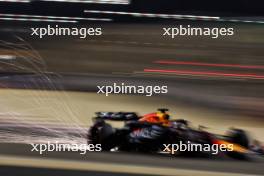 Max Verstappen (NLD) Red Bull Racing RB20 sends sparks flying. 01.03.2024. Formula 1 World Championship, Rd 1, Bahrain Grand Prix, Sakhir, Bahrain, Qualifying Day.