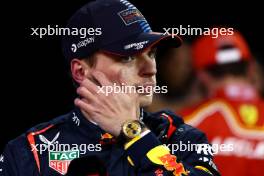 Max Verstappen (NLD) Red Bull Racing in qualifying parc ferme. 01.03.2024. Formula 1 World Championship, Rd 1, Bahrain Grand Prix, Sakhir, Bahrain, Qualifying Day.