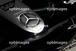 Mercedes AMG F1 W15 nosecone detail. 01.03.2024. Formula 1 World Championship, Rd 1, Bahrain Grand Prix, Sakhir, Bahrain, Qualifying Day.