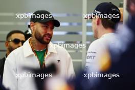Neymar (BRA) Football Player with Max Verstappen (NLD) Red Bull Racing. 02.03.2024. Formula 1 World Championship, Rd 1, Bahrain Grand Prix, Sakhir, Bahrain, Race Day.