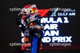 Race winner Max Verstappen (NLD) Red Bull Racing celebrates in parc ferme. 02.03.2024. Formula 1 World Championship, Rd 1, Bahrain Grand Prix, Sakhir, Bahrain, Race Day.