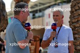 Damon Hill (GBR) Sky Sports Presenter. 28.02.2024. Formula 1 World Championship, Rd 1, Bahrain Grand Prix, Sakhir, Bahrain, Preparation Day.
