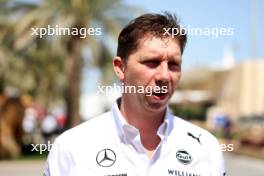 James Vowles (GBR) Williams Racing Team Principal. 28.02.2024. Formula 1 World Championship, Rd 1, Bahrain Grand Prix, Sakhir, Bahrain, Preparation Day.