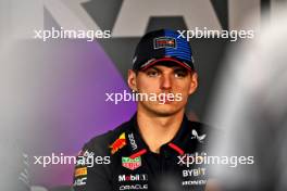 Max Verstappen (NLD) Red Bull Racing in the FIA Press Conference. 28.02.2024. Formula 1 World Championship, Rd 1, Bahrain Grand Prix, Sakhir, Bahrain, Preparation Day.