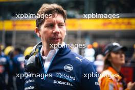 James Vowles (GBR) Williams Racing Team Principal on the grid. 21.04.2024. Formula 1 World Championship, Rd 5, Chinese Grand Prix, Shanghai, China, Race Day.