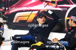 Max Verstappen (NLD) Red Bull Racing in the post race FIA Press Conference. 21.04.2024. Formula 1 World Championship, Rd 5, Chinese Grand Prix, Shanghai, China, Race Day.