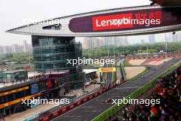 Oscar Piastri (AUS) McLaren MCL38. 21.04.2024. Formula 1 World Championship, Rd 5, Chinese Grand Prix, Shanghai, China, Race Day.