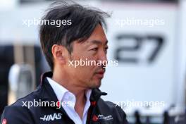 Ayao Komatsu (JPN) Haas F1 Team Principal. 18.04.2024. Formula 1 World Championship, Rd 5, Chinese Grand Prix, Shanghai, China, Preparation Day.