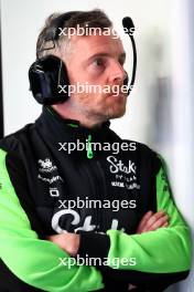 Lee Stevenson (GBR) Sauber Chief Mechanic. 05.04.2024. Formula 1 World Championship, Rd 4, Japanese Grand Prix, Suzuka, Japan, Practice Day.
