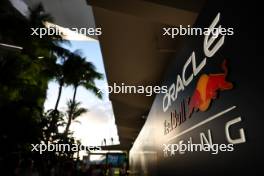 Paddock atmosphere - Red Bull Racing logo. 03.05.2024. Formula 1 World Championship, Rd 6, Miami Grand Prix, Miami, Florida, USA, Sprint Qualifying Day.