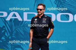 Christian Horner (GBR) Red Bull Racing Team Principal. 04.05.2024. Formula 1 World Championship, Rd 6, Miami Grand Prix, Miami, Florida, USA, Sprint and Qualifying Day.