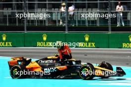 Lando Norris (GBR) McLaren retired at the start of Sprint. 04.05.2024. Formula 1 World Championship, Rd 6, Miami Grand Prix, Miami, Florida, USA, Sprint and Qualifying Day.