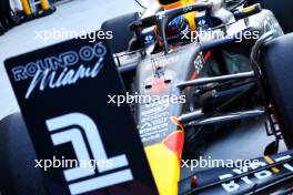 Pole sitter Max Verstappen (NLD) Red Bull Racing in qualifying parc ferme. 04.05.2024. Formula 1 World Championship, Rd 6, Miami Grand Prix, Miami, Florida, USA, Sprint and Qualifying Day.
