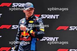 Sprint winner Max Verstappen (NLD) Red Bull Racing in parc ferme. 04.05.2024. Formula 1 World Championship, Rd 6, Miami Grand Prix, Miami, Florida, USA, Sprint and Qualifying Day.