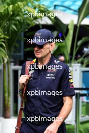 Adrian Newey (GBR) Red Bull Racing Chief Technical Officer. 04.05.2024. Formula 1 World Championship, Rd 6, Miami Grand Prix, Miami, Florida, USA, Sprint and Qualifying Day.