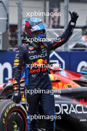 Sprint winner Max Verstappen (NLD) Red Bull Racing celebrates in parc ferme. 04.05.2024. Formula 1 World Championship, Rd 6, Miami Grand Prix, Miami, Florida, USA, Sprint and Qualifying Day.