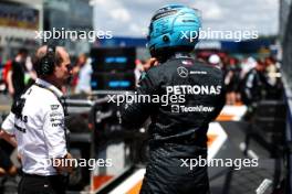 George Russell (GBR) Mercedes AMG F1 on the grid. 04.05.2024. Formula 1 World Championship, Rd 6, Miami Grand Prix, Miami, Florida, USA, Sprint and Qualifying Day.