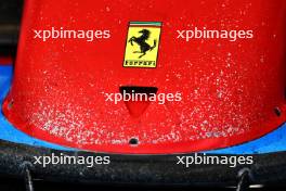 Stone chipped Ferrari SF-24 nosecone. 05.05.2024. Formula 1 World Championship, Rd 6, Miami Grand Prix, Miami, Florida, USA, Race Day.