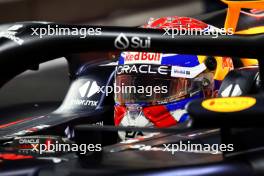 Pole sitter Max Verstappen (NLD) Red Bull Racing RB20 in qualifying parc ferme. 08.03.2024. Formula 1 World Championship, Rd 2, Saudi Arabian Grand Prix, Jeddah, Saudi Arabia, Qualifying Day.