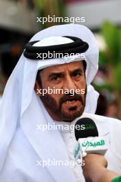 Mohammed Bin Sulayem (UAE) FIA President. 09.03.2024. Formula 1 World Championship, Rd 2, Saudi Arabian Grand Prix, Jeddah, Saudi Arabia, Race Day.