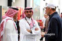 Alex Wurz (AUT) GPDA Chairman (Right). 09.03.2024. Formula 1 World Championship, Rd 2, Saudi Arabian Grand Prix, Jeddah, Saudi Arabia, Race Day.