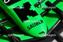 Sauber C44 nosecone. 23.02.2024. Formula 1 Testing, Sakhir, Bahrain, Day Three.