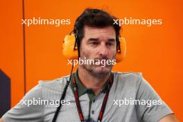 Mark Webber (AUS) Channel 4 Presenter / Driver Manager. 23.02.2024. Formula 1 Testing, Sakhir, Bahrain, Day Three.