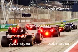 Fernando Alonso (ESP) Aston Martin F1 Team AMR24 - start procedure systems check at the end of the test. 23.02.2024. Formula 1 Testing, Sakhir, Bahrain, Day Three.